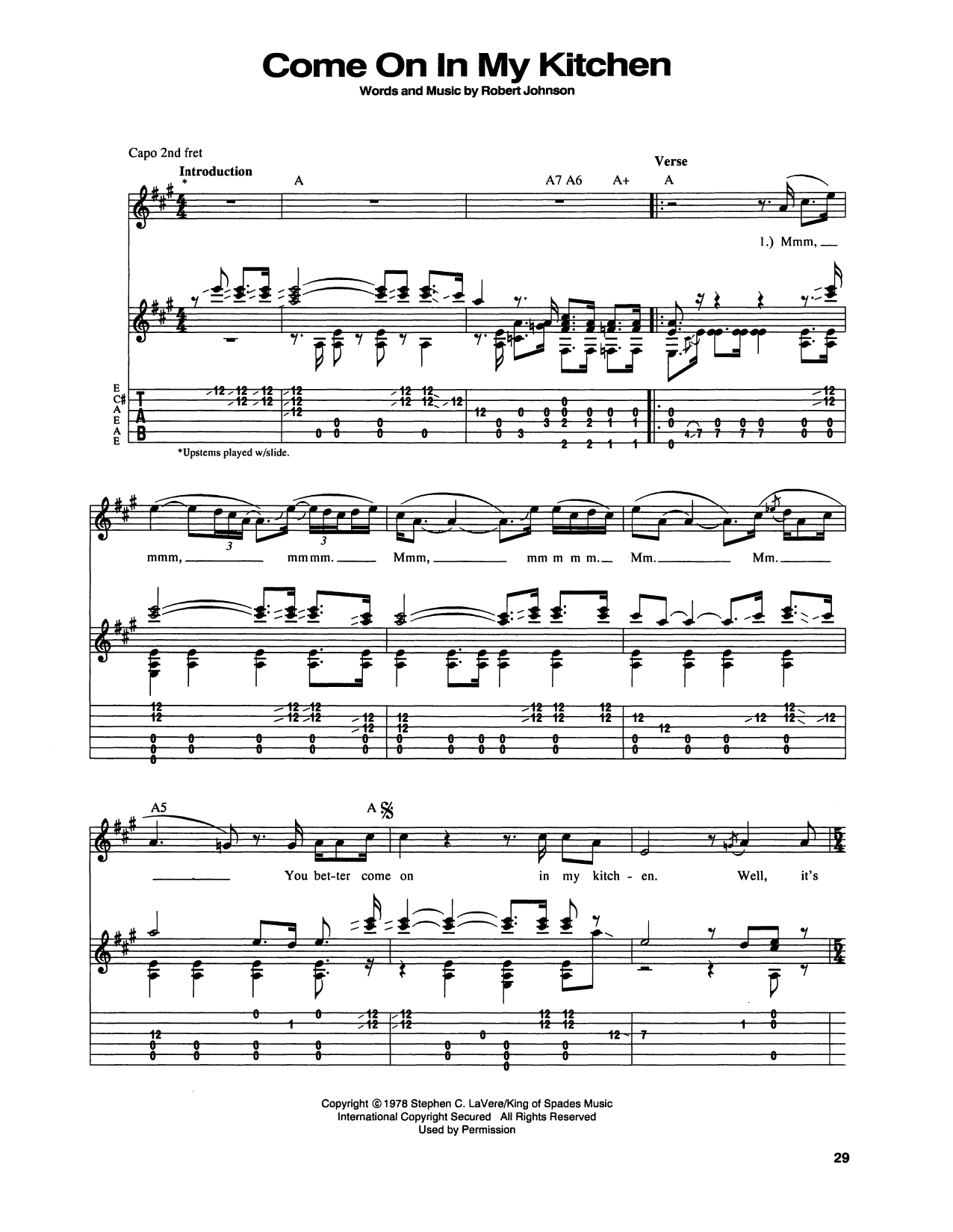 Produktgalerie: Seite 1 von 1 Come On In My Kitchen, Robert Johnson, Gitarre