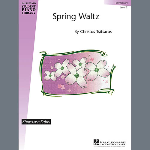cover: Spring Waltz, Christos Tsitsaros, Klavier