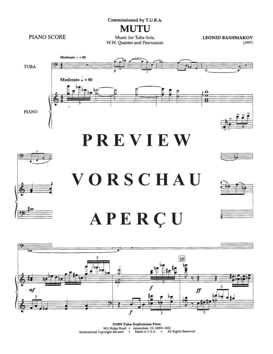 Product gallery: Page 4 of 21 Mutu , , (tuba + piano)