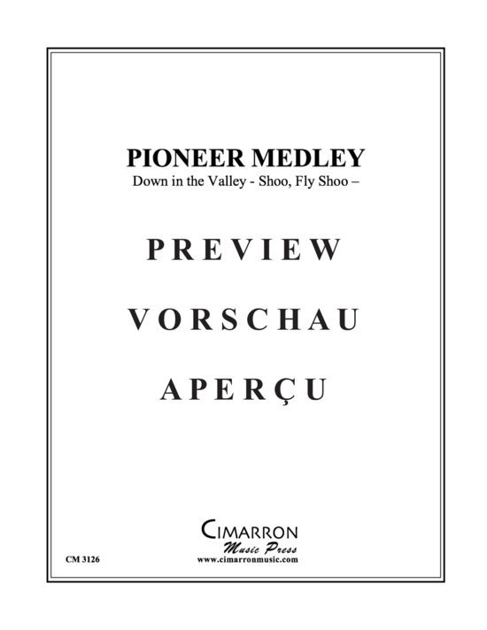 Produktgalerie: Seite 2 von 8 Pioneer Medley , , (Blechbläser Trio für Trompete in B, Horn in F oder Posaune + Tuba)