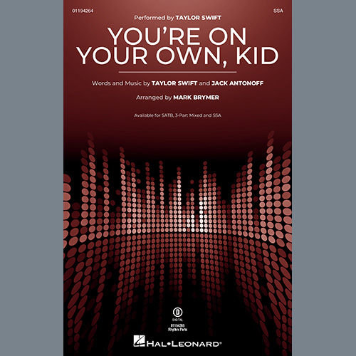 Product picture to: You're On Your Own, Kid (arr. Mark Brymer)