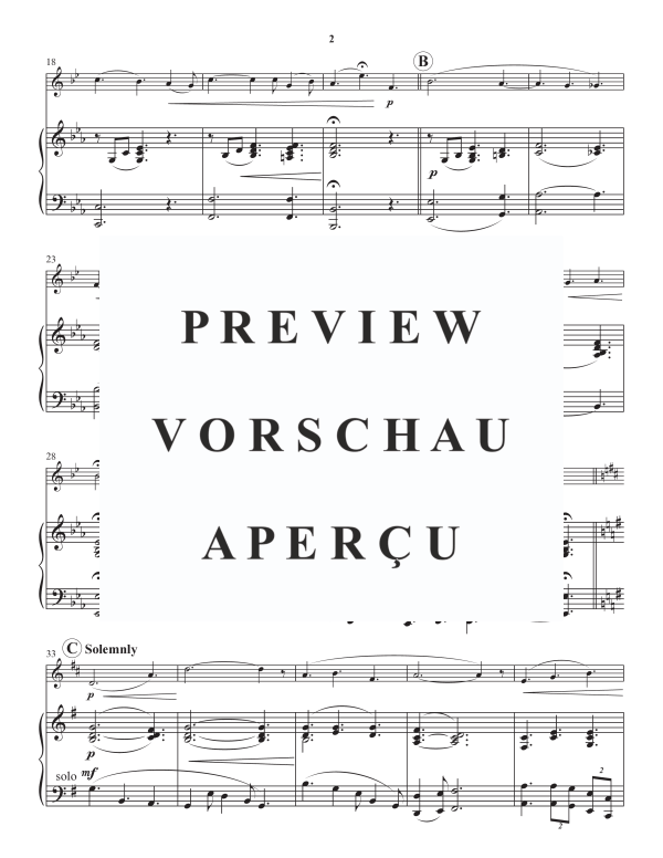 Product gallery: Page 4 of 7 Gebet (Prayer) Op. 65a, , Horn and Organ