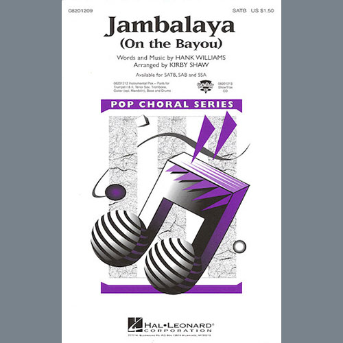 Produktbild zu: Jambalaya (On The Bayou) (arr. Kirby Shaw)