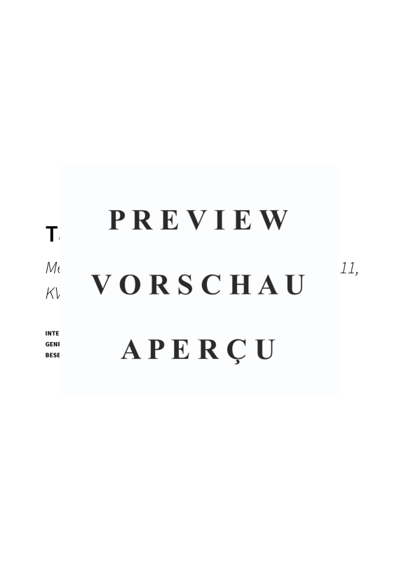Produktgalerie: Seite 3 von 8 Tanz der Grazie - Menuett und Trio aus der Klaviersonate Nr. 11, KV 331, Wolfgang Amadeus Mozart, Klavier Solo