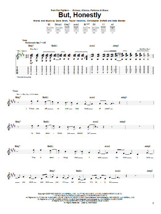 Product gallery: Page 1 of 1 But, Honestly, Foo Fighters