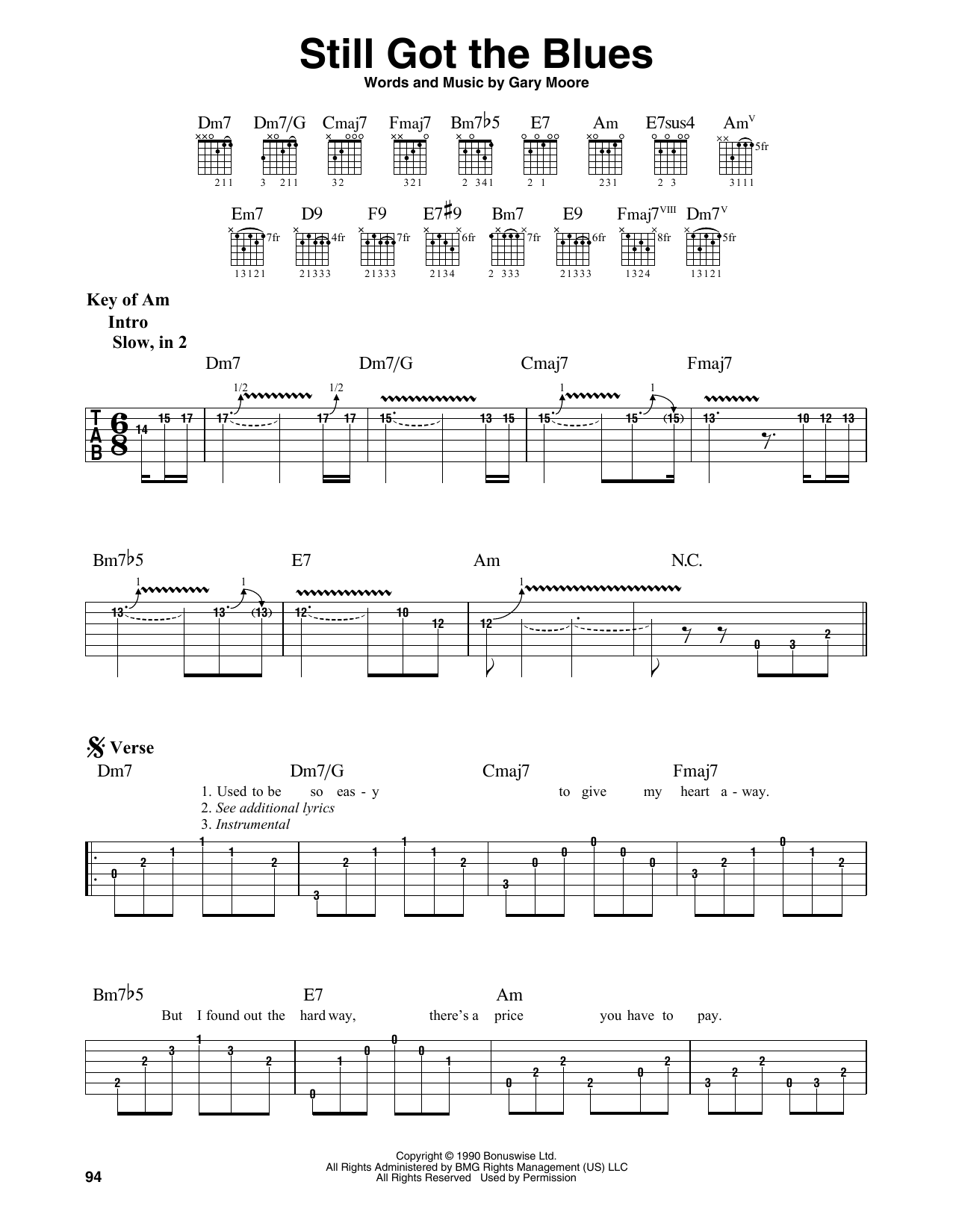 Product gallery: Page 1 of 1 Still Got The Blues, Gary Moore