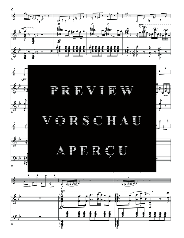 Product gallery: Page 6 of 11 Duetto Concertante: Omaggio sopra motivi dell´opera Norma, , (clarinet in Bb and piano)