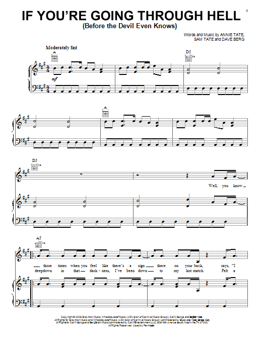 Produktbild zu: If You're Going Through Hell (Before The Devil Even Knows)