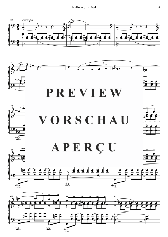 Product gallery: Page 8 of 9 Nocturne, , Piano Solo