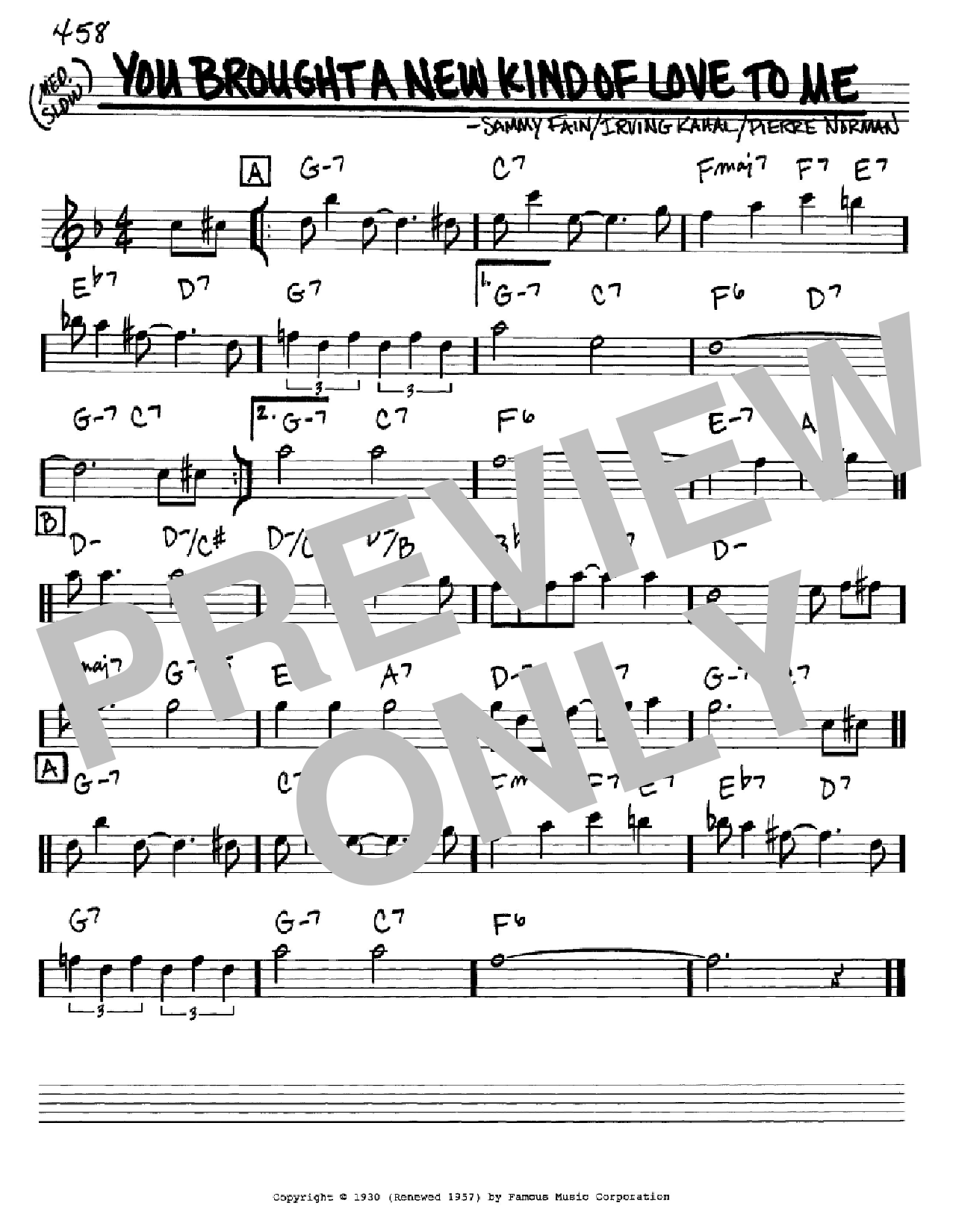 Produktbild zu: You Brought A New Kind Of Love To Me