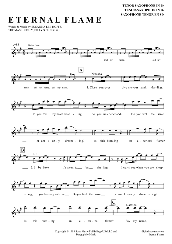 Product gallery: Page 1 of 4 Eternal Flame , Kitten, Atomic, Tenor Saxophone