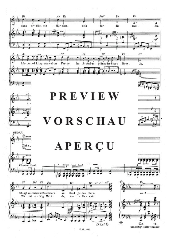 Produktgalerie: Seite 4 von 5 Hawai, , Klavier und Gesang