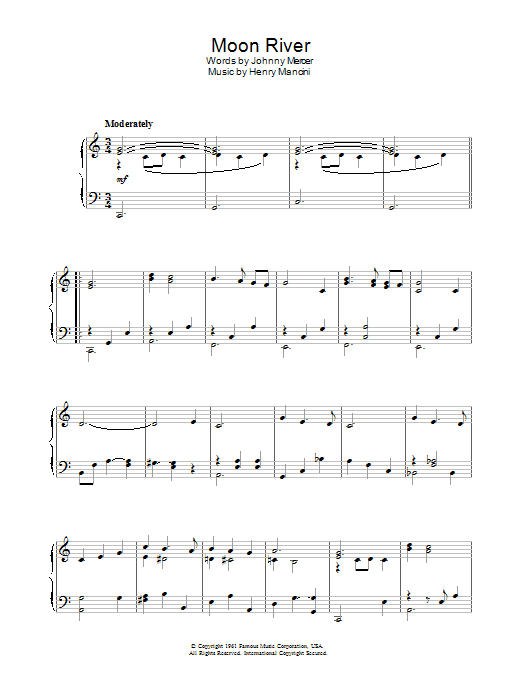 Produktbild zu: Moon River