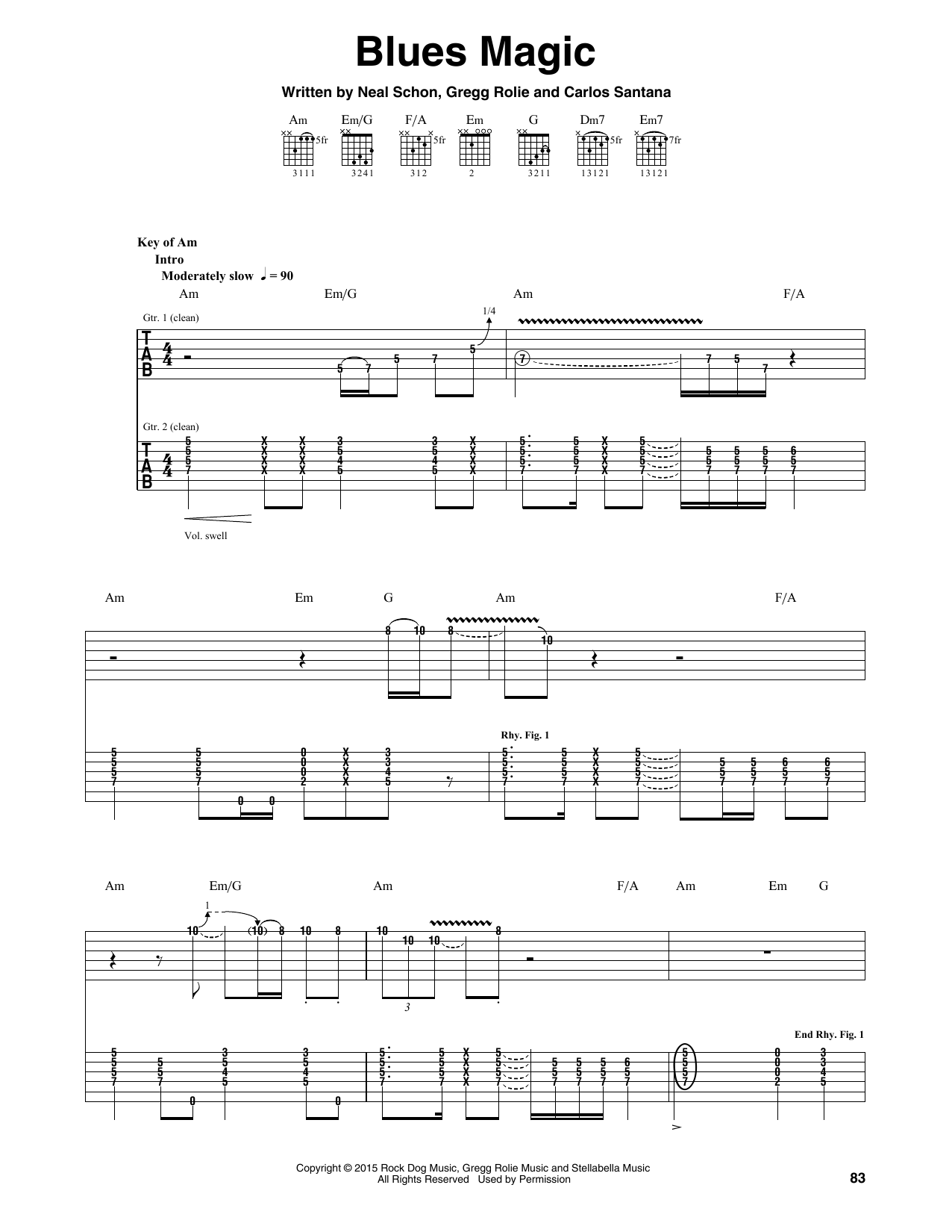 Product gallery: Page 1 of 1 Blues Magic, Santana
