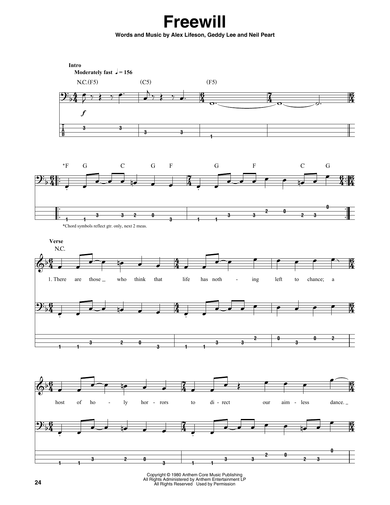 Produktgalerie: Seite 1 von 1 Freewill, Rush, E-Bass