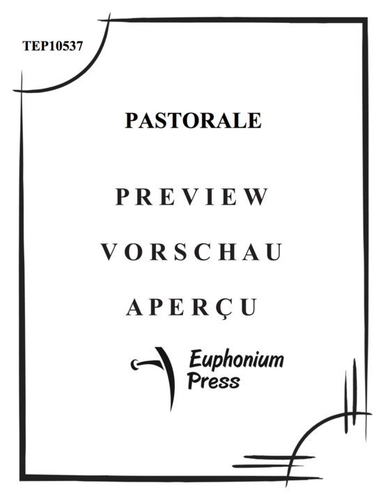Product gallery: Page 2 of 18 Pastorale (Piano Reduction) , , Baritone Horn / Euphonium and Piano