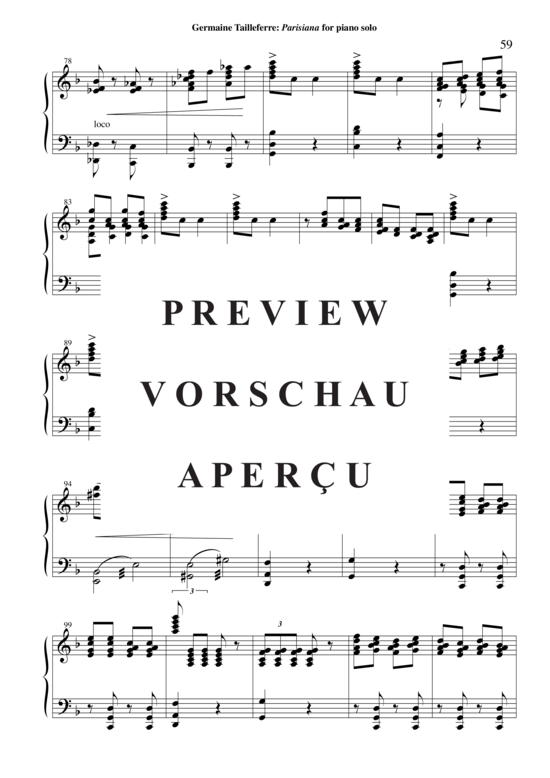 Product gallery: Page 56 of 60 Parisiana , , Piano Solo