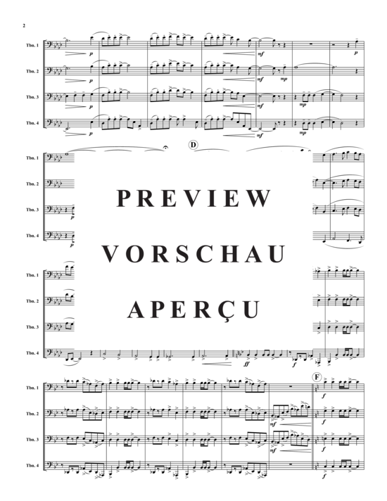 gallery: The Deputy , , (Posaunen-Quartett)