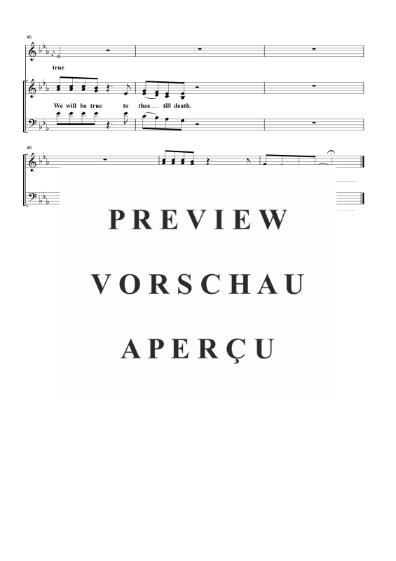 Produktgalerie: Seite 6 von 11 Faith of Our Fathers, , Gemischter Chor SAB, Solo und Klavier