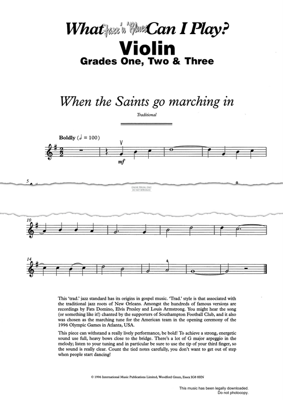 Product gallery: Page 1 of 1 When The Saints Go Marching In, Traditional