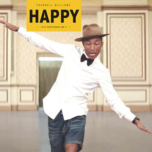 cover: Happy, Pharrell Williams, Pharrell, Schlagzeug