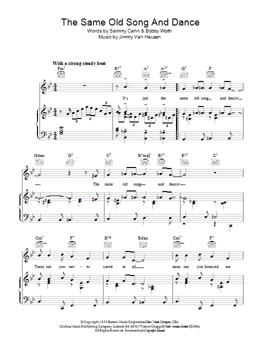 Product gallery: Page 1 of 1 The Same Old Song And Dance, Frank Sinatra