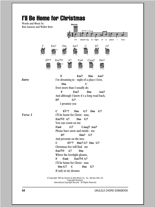 Product picture to:  I'll Be Home For Christmas - Bing Crosby