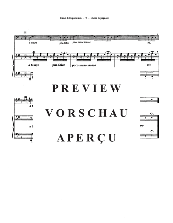 Product gallery: Page 11 of 15 Danse Espagnole , , (euphonium + piano)