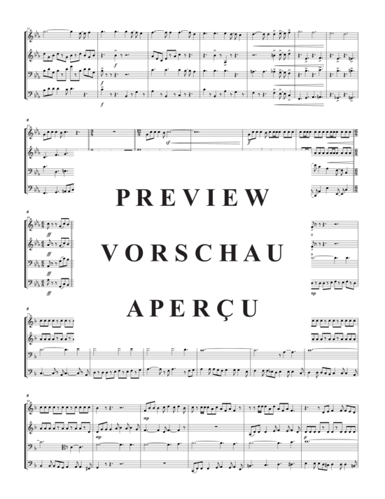 Produktgalerie: Seite 4 von 15 Impression of a Parade, , (2xTrompete in B/C, Horn in F, Posaune)