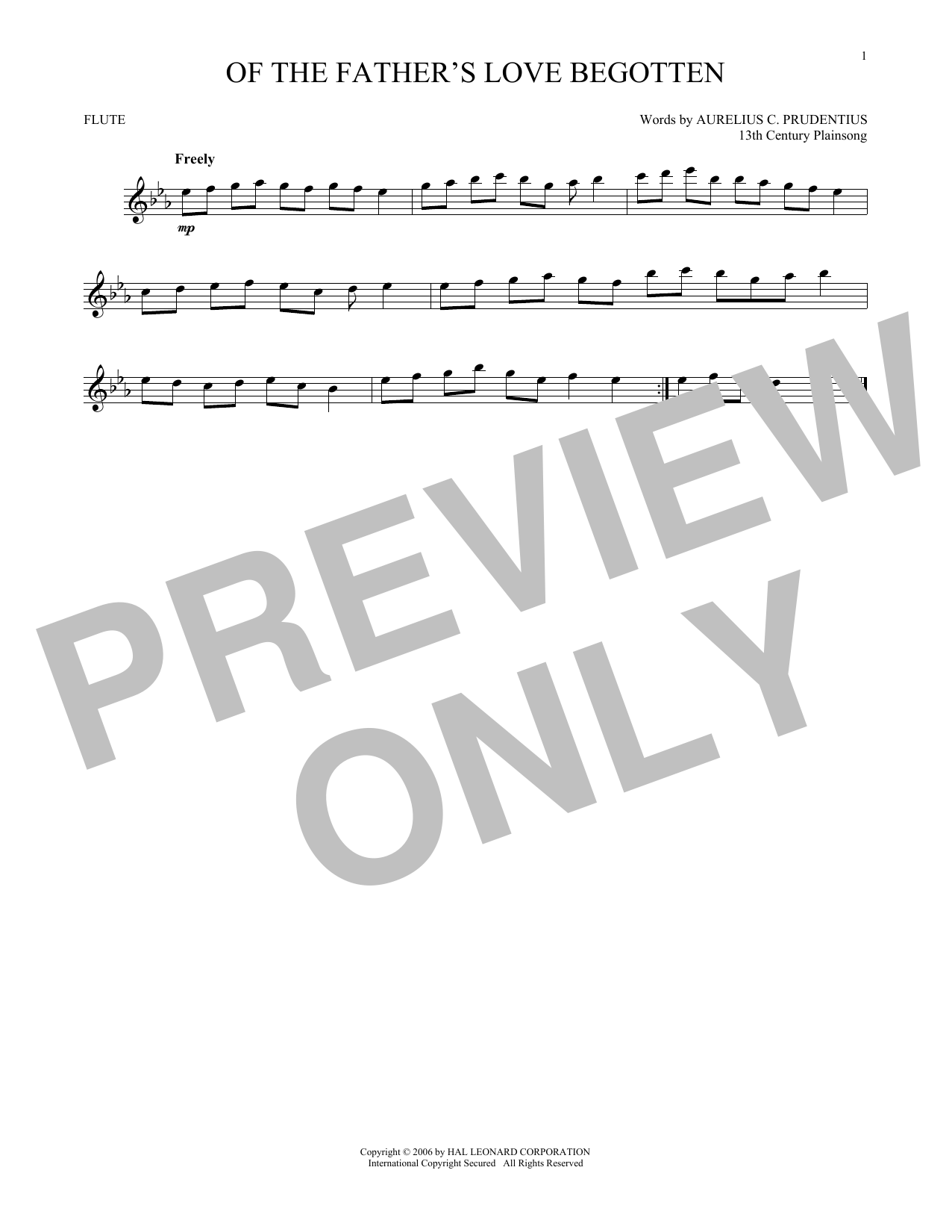 Product gallery: Page 1 of 1 Of The Father's Love Begotten, Aurelius C. Prudentius