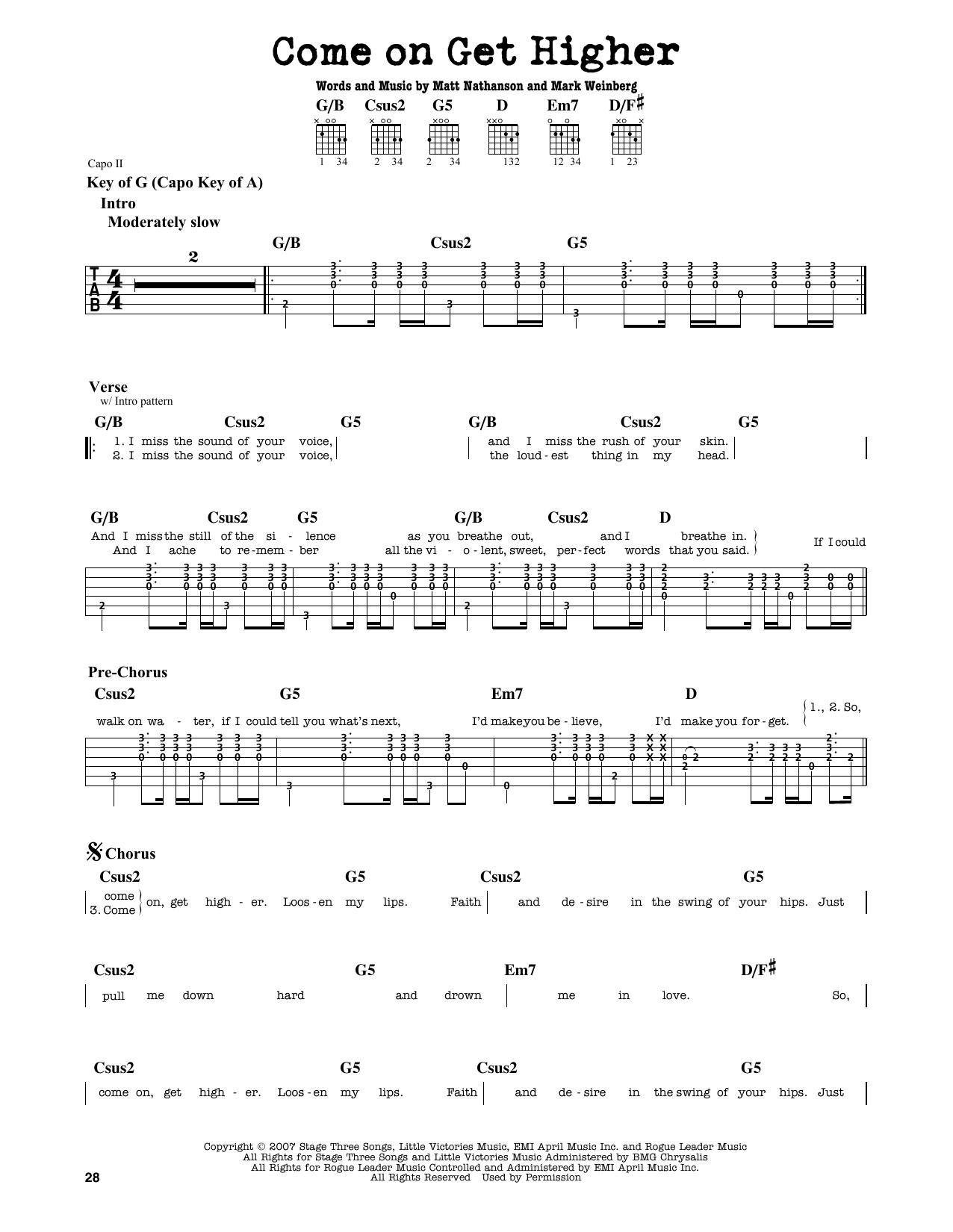 Product picture to:  Come On Get Higher - Matt Nathanson