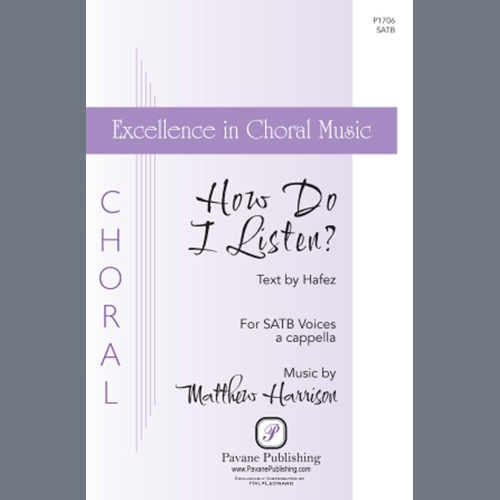 cover: How Do I Listen?, Matthew Harrison