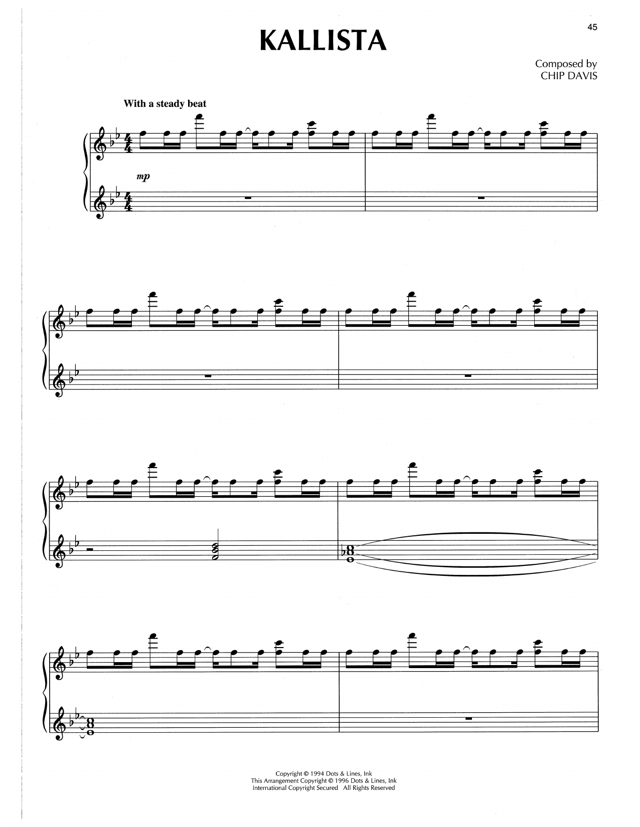 Produktbild zu:  Kallista - Chip Davis