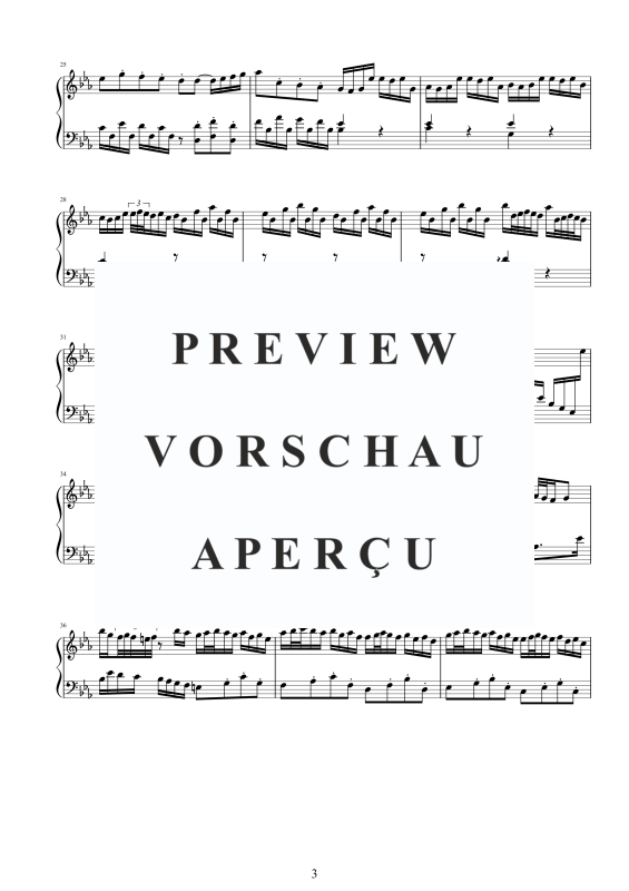 Produktgalerie: Seite 4 von 11 Fantasia in C-Moll BWV Anh. 86, , Klavier Solo