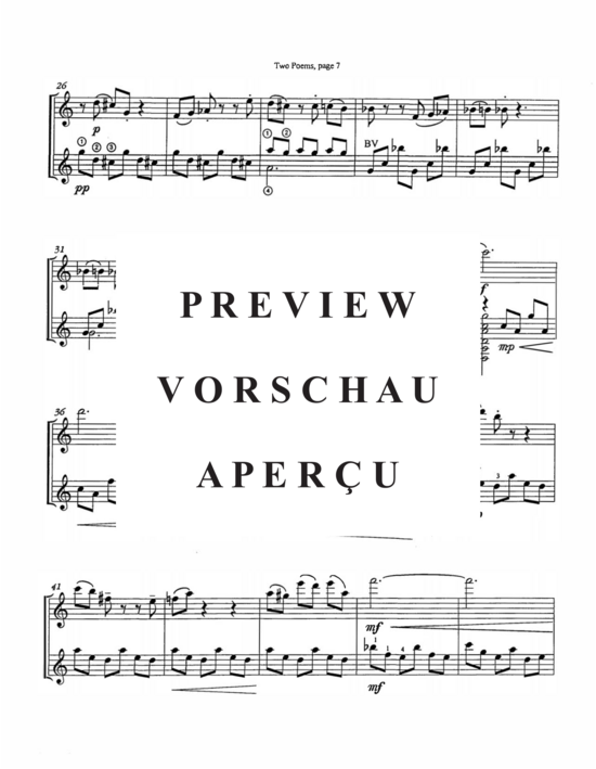 Product gallery: Page 10 of 21 Two Poems , , (flute and guitar)