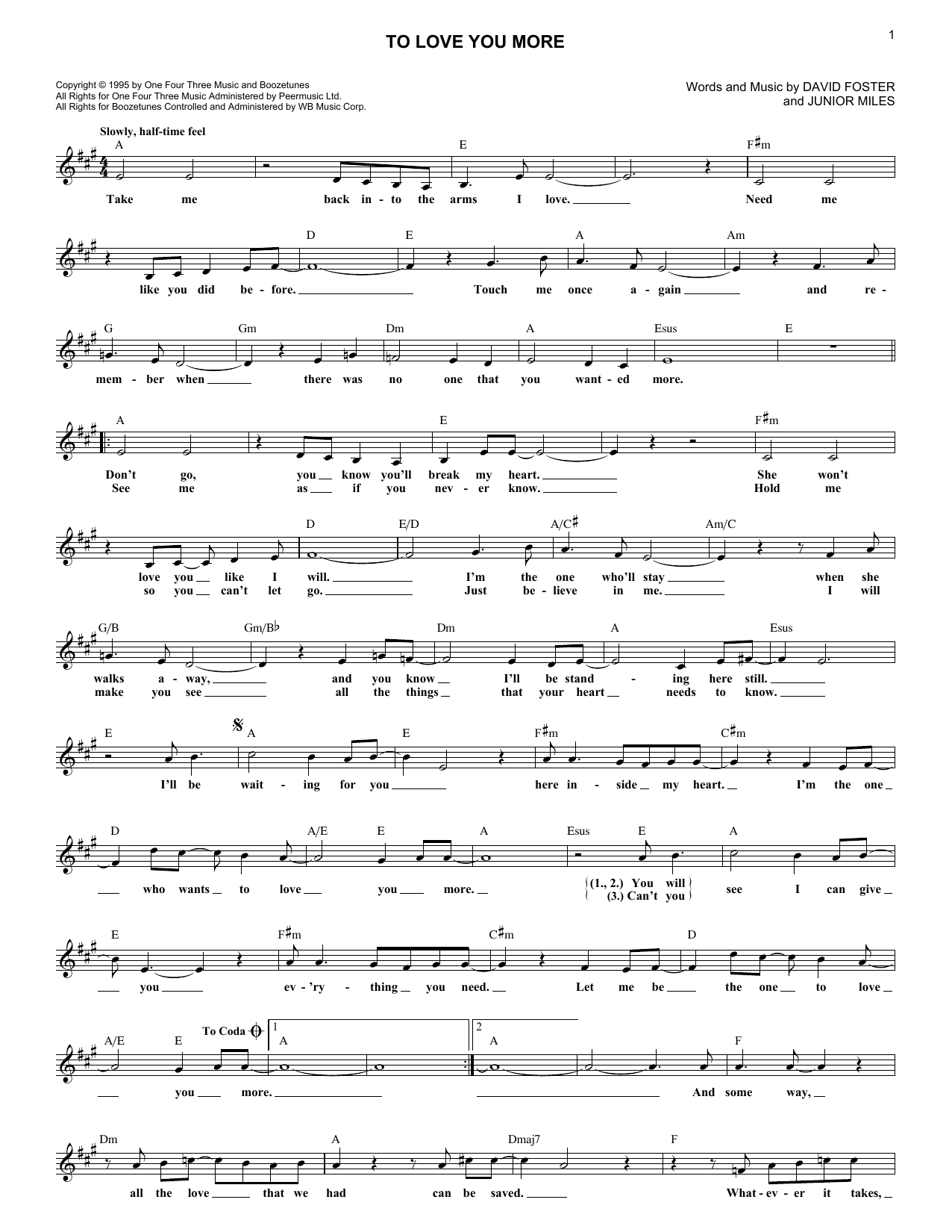 Produktgalerie: Seite 1 von 1 To Love You More, Celine Dion, Melodieinstrument
