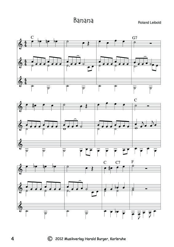 Product gallery: Page 1 of 11 Walk along -Talk along, , Guitar Trio