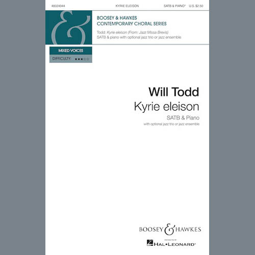 cover: Kyrie Eleison, Will Todd, Chor