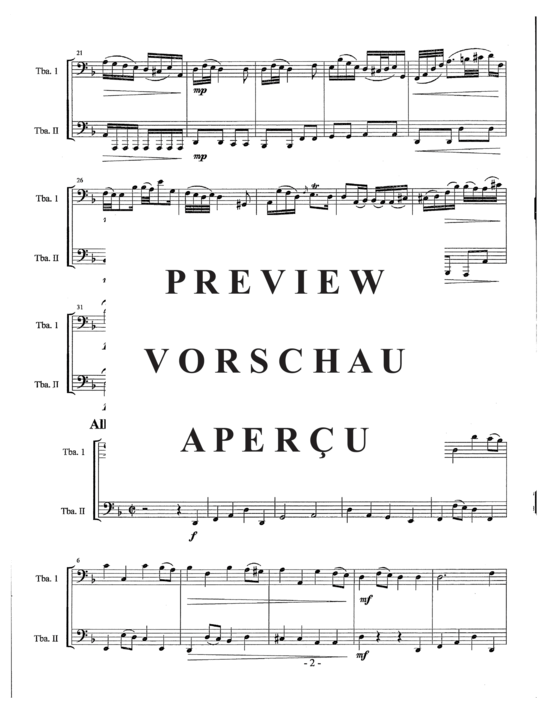 Produktgalerie: Seite 4 von 10 Duetto I , , (Tuba Duett)
