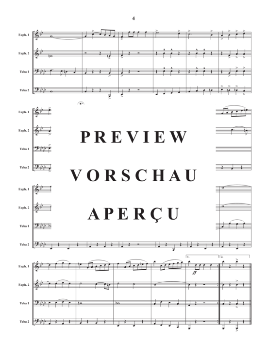 Product gallery: Page 19 of 21 March Collection for Tuba Quartet , , (Tuba Quartett EETT)