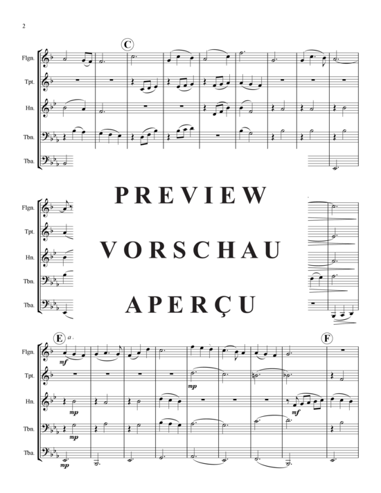 Produktgalerie: Seite 3 von 11 Slumber, My Darling , , (Blechbläserquintett)