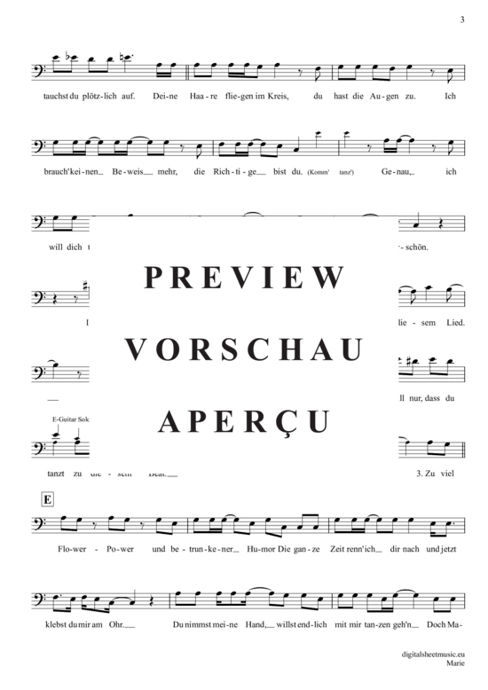 Produktgalerie: Seite 4 von 5 Marie , Alle Achtung, (Violoncello)