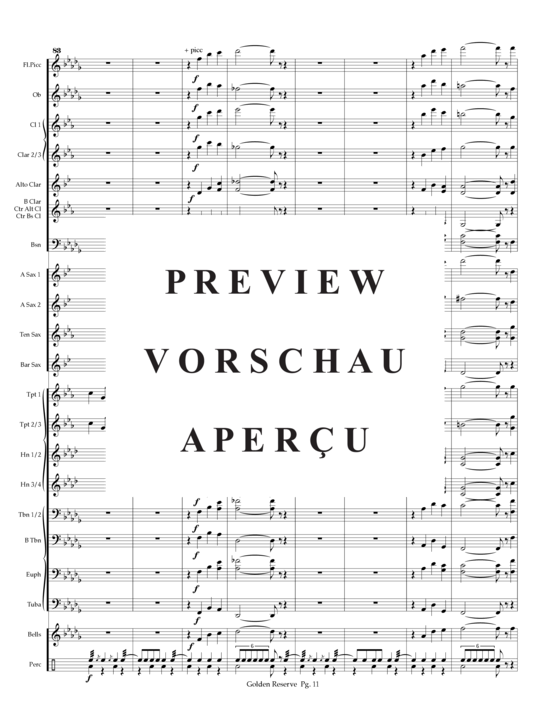 Product gallery: Page 12 of 20 Golden Reserve Marsch , , (Concert Band)