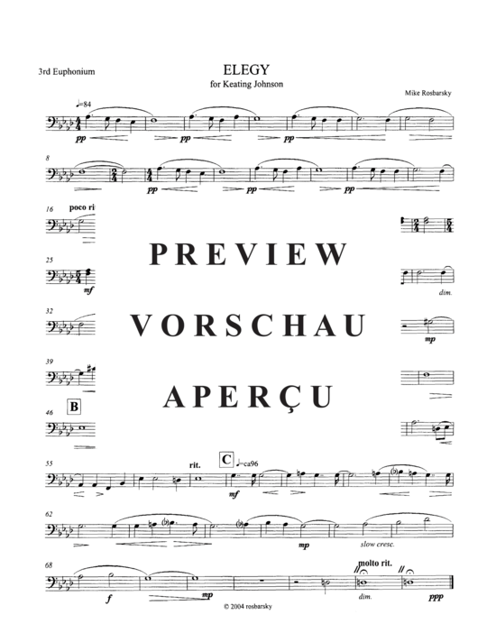 Product gallery: Page 17 of 20 Elegy , , (Tuba Quintet EEETT)