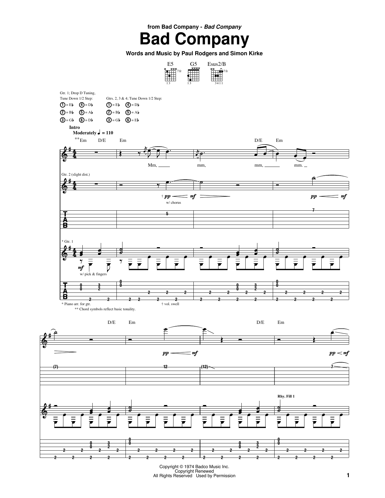 Produktbild zu: Bad Company