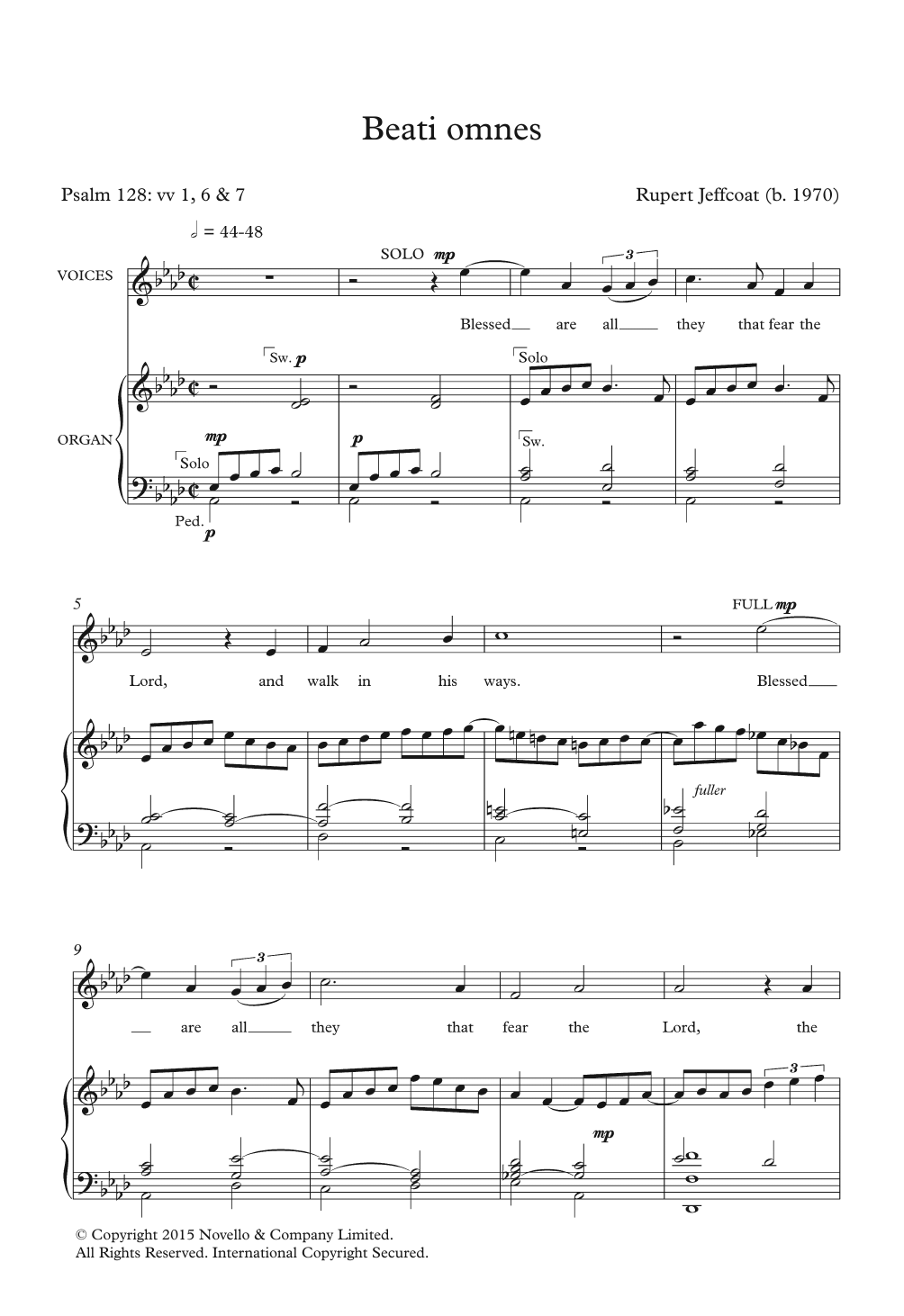 Produktbild zu: Beati Omnes