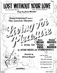 cover: Lost Without Your Love (from 'Living For Pleasure'), Richard Addinsell, Gesang, Klavier