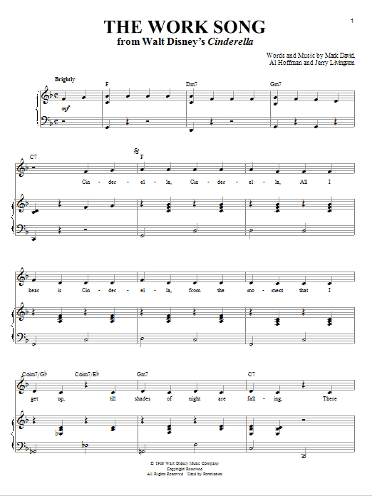 Product picture to: The Work Song