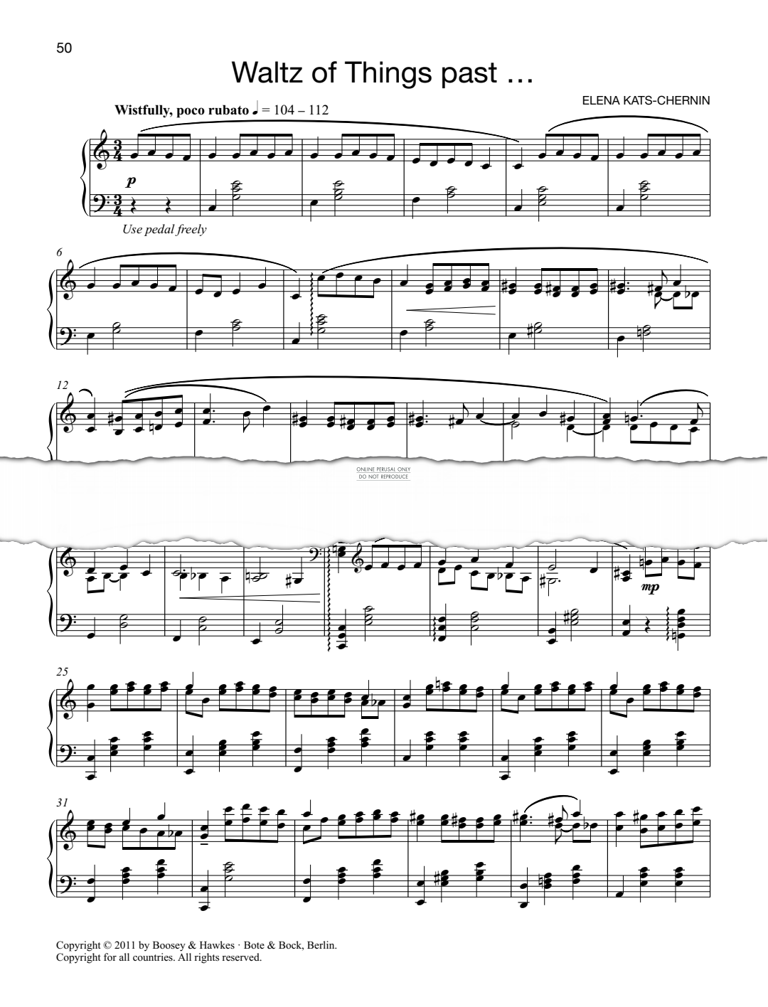 gallery: Waltz Of Things Past, Elena Kats-Chernin