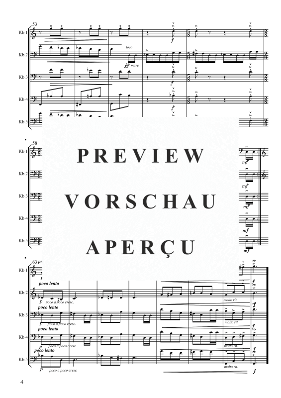 gallery: Geburtstags-Ständchen, , Double Bass Quintet